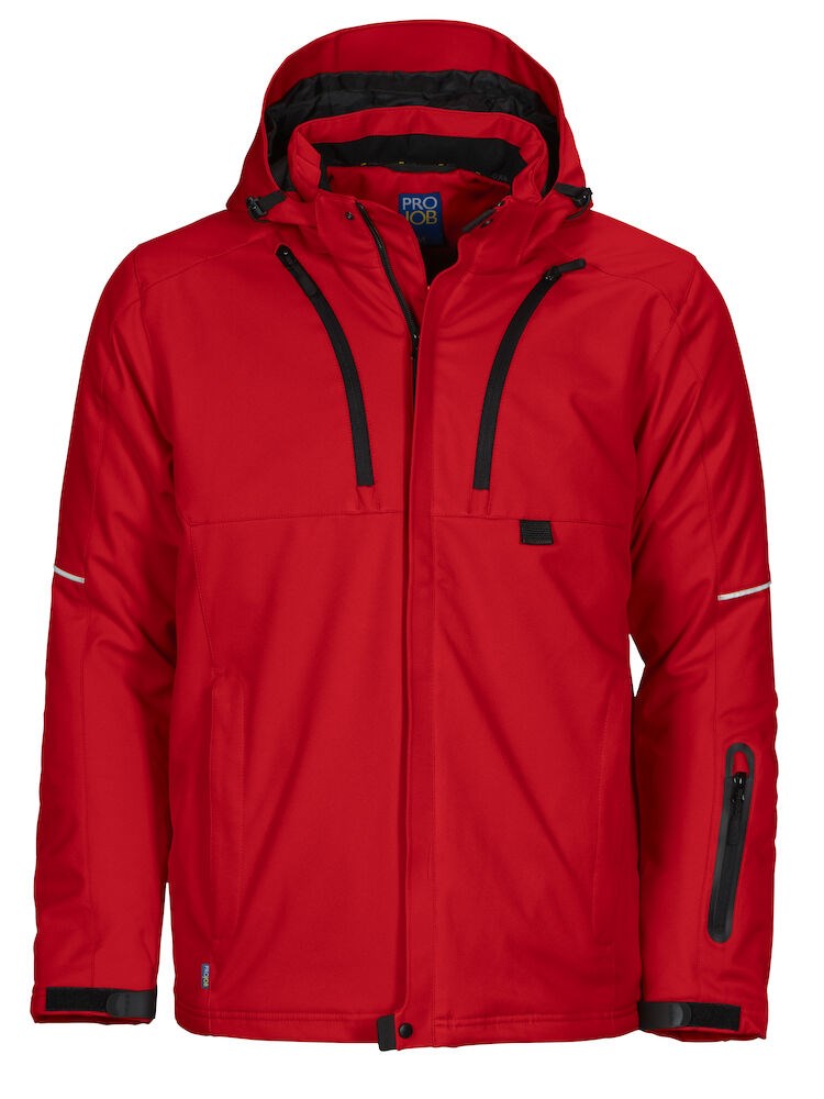 3407 3 LAYER PADDED JACKET RED XS